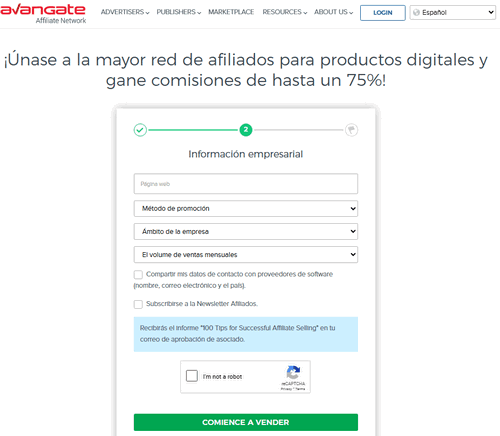 Completa toda la información