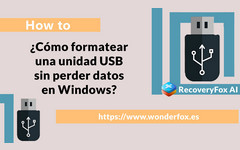 formatear una unidad USB sin perder datos
