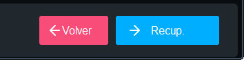 Botones Volver y Recuperar