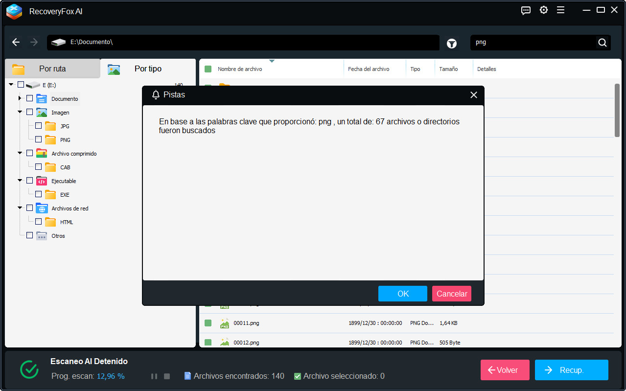 Filtrar Archivos por Nombre o Palabras Clave